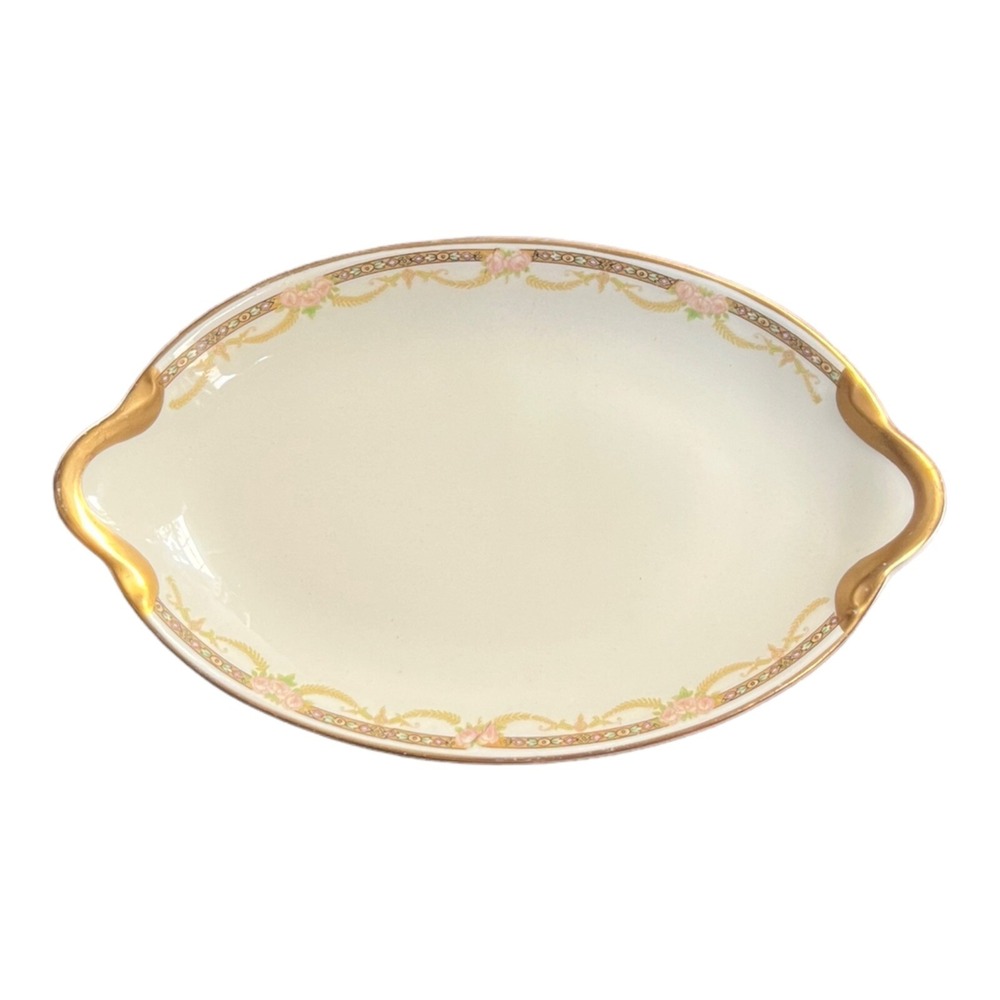 Warwick B9059 Relish Platter Plate Vintage 9 3/8"